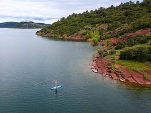 Paddle Lac du salagou