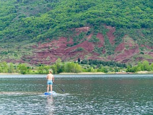 Stand up paddle au lac du salagou